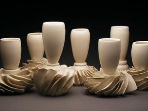 Lisa Lockman's ceramic vessels